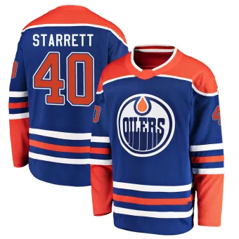 Men's Shane Starrett Edmonton Oilers Alternate Jersey - Royal Breakaway